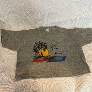 Vintage Florida crop top
